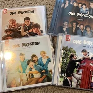 1D CD albums (4), used, excellent condition